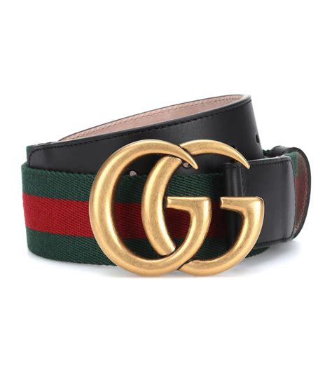 gucci webbing belt